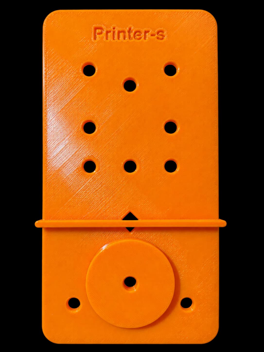 Schablone für 35-mm-Topfscharniere im Blum-System - fertiges 3D-Druck-Produkt